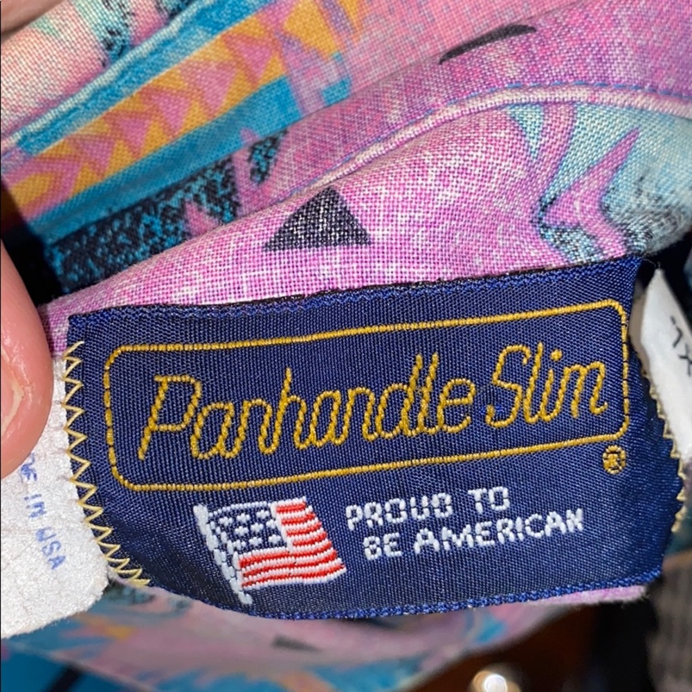 Vintage Panhandle Slim Southwestern Shirt - Picture 5 of 11